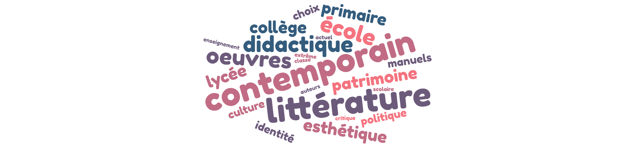 Séminaire littérature contemporaine