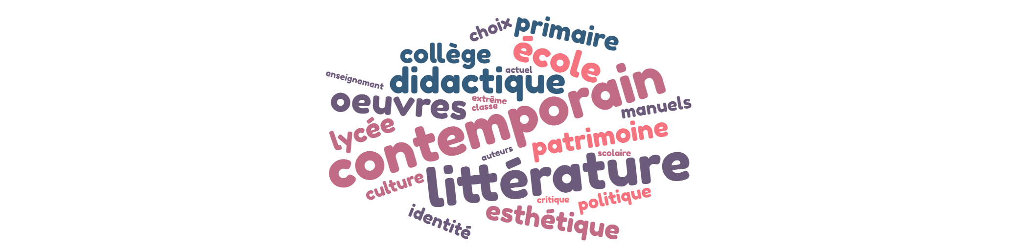 Séminaire littérature contemporaine