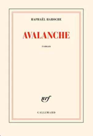 A propos d'Avalanche de Raphaël Haroche