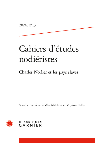 Charles Nodier et les pays slaves