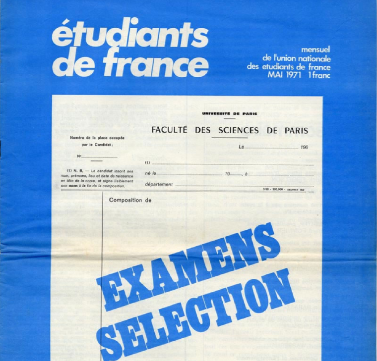 Lire, écrire, compter/conter les archives (et l’histoire) de l’UNEF (1971-2001).